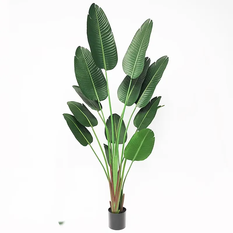 Bird Paradise Strelitzia - Yu50 Piante Verdi Artificiali Decorative in