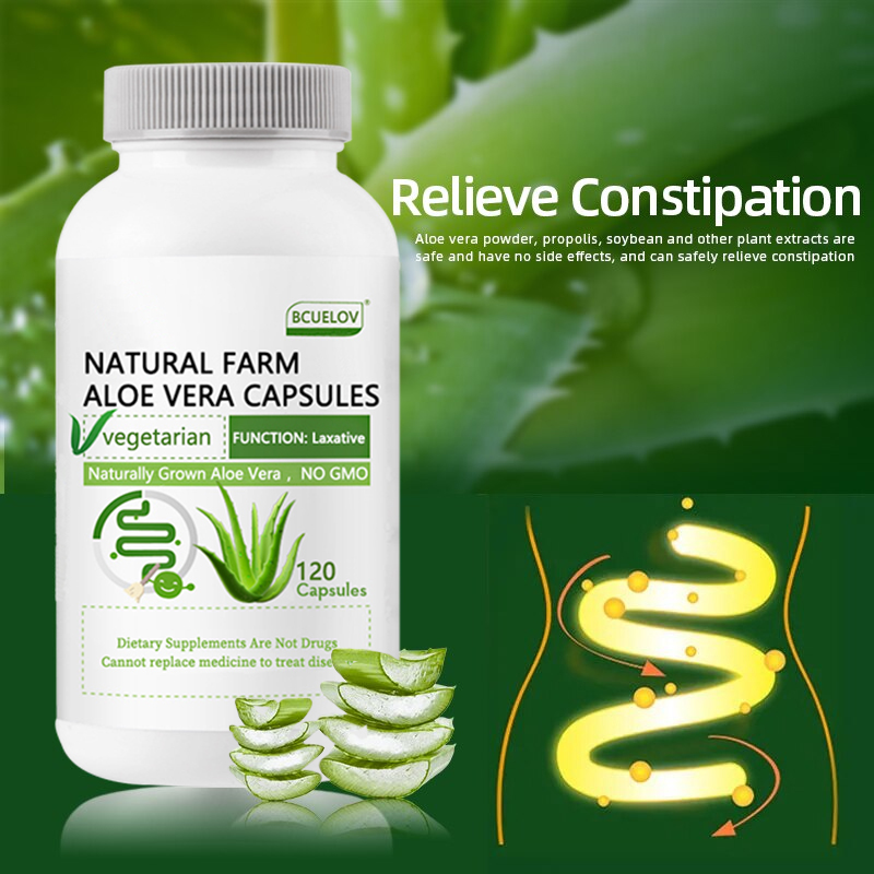 Aloe Vera Pot - Natural Farm Aloe Vera capsule-allevia la