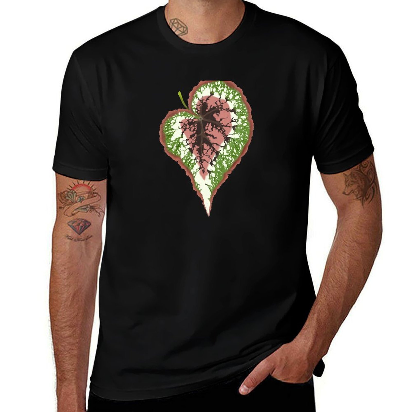 Begonia Rex - T-shirt Begonia Rex, camicia a maniche