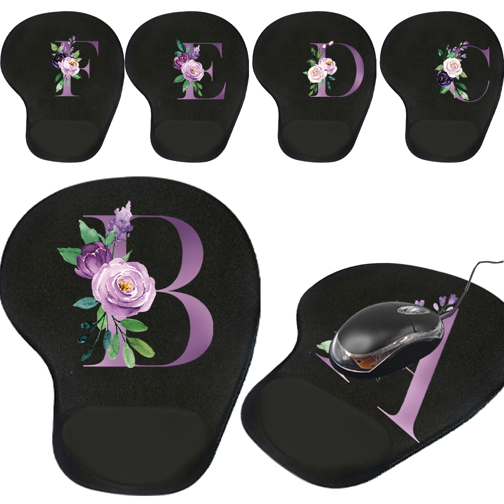 Tradescantia Purple - Tappetino per mouse con protezione per