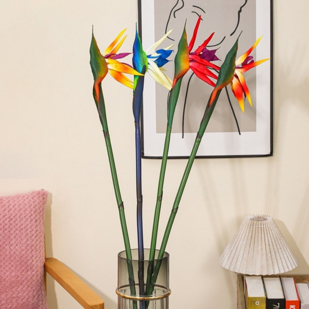 Bird Paradise Strelitzia - Fiori Artificiali di Strelitzia a Stelo