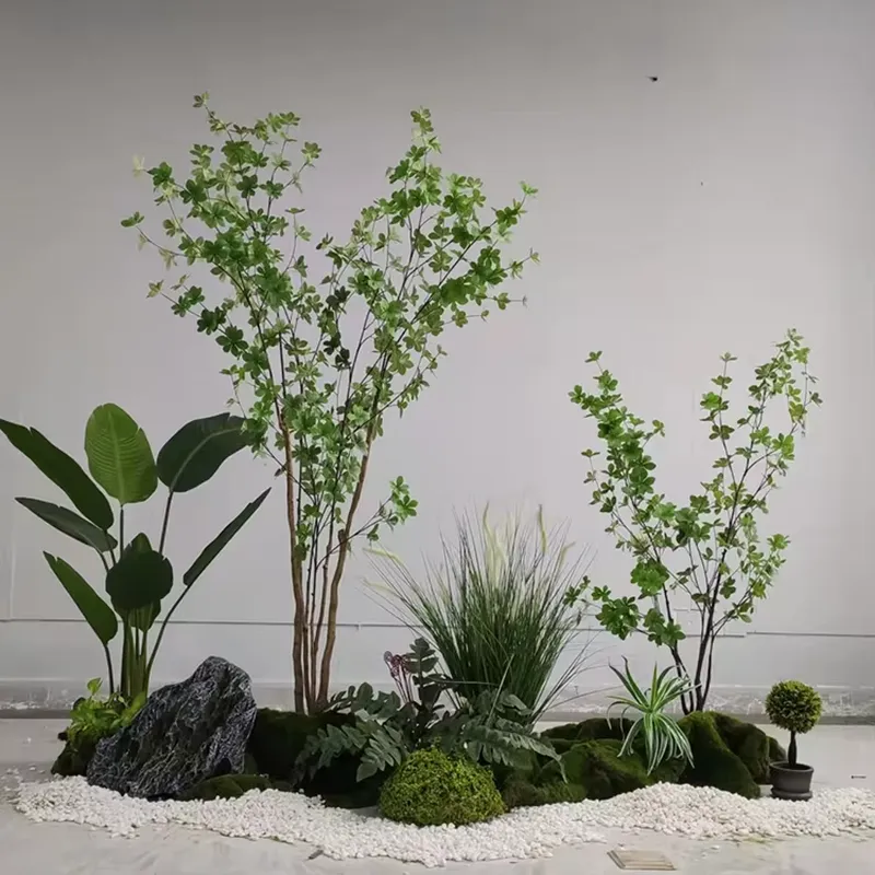 Ficus Lyrata Tree - Albero Artificiale di Ficus Lyrata per
