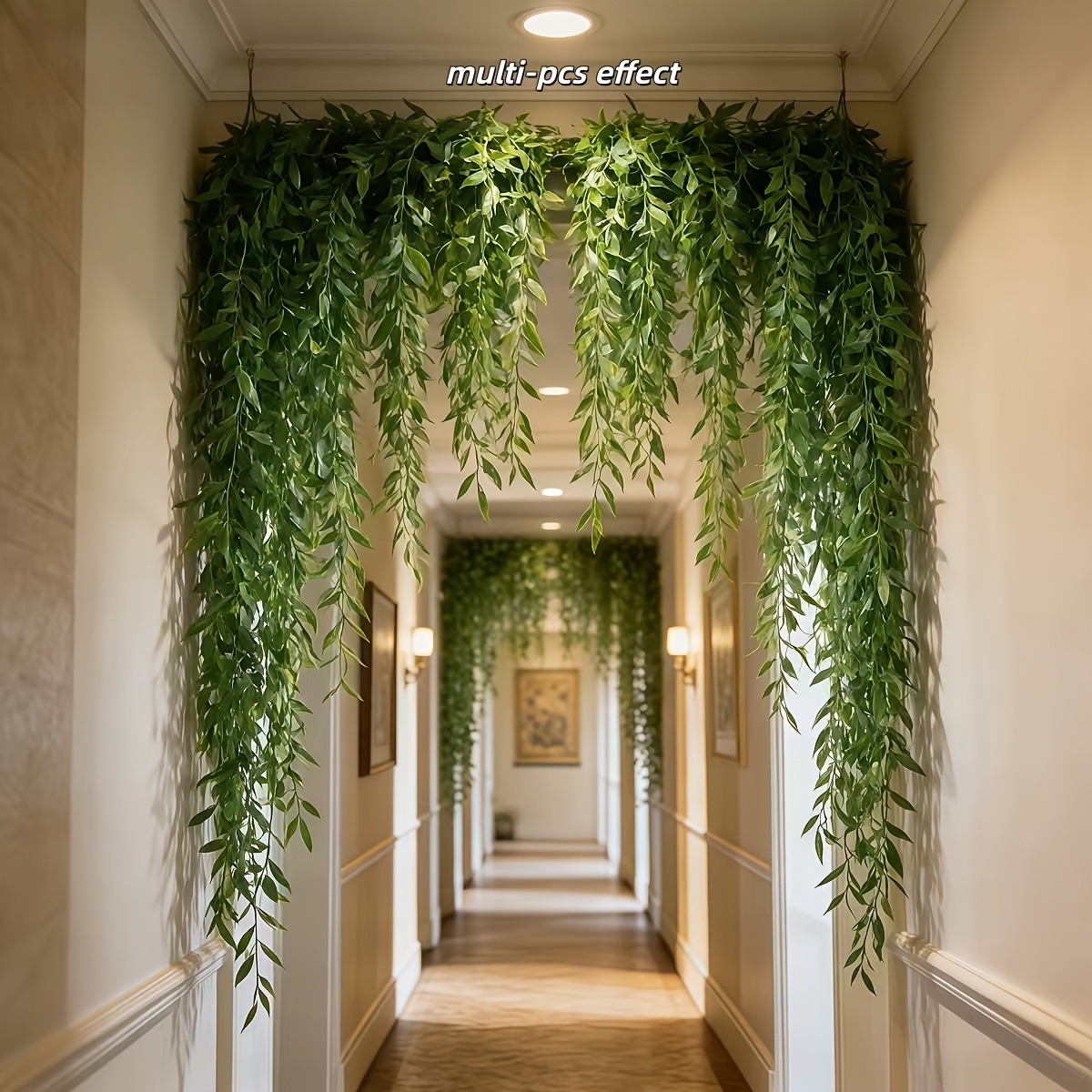 Dracaena Marginata - 10 Pezzi di Eleganti Ghirlande Artificiali