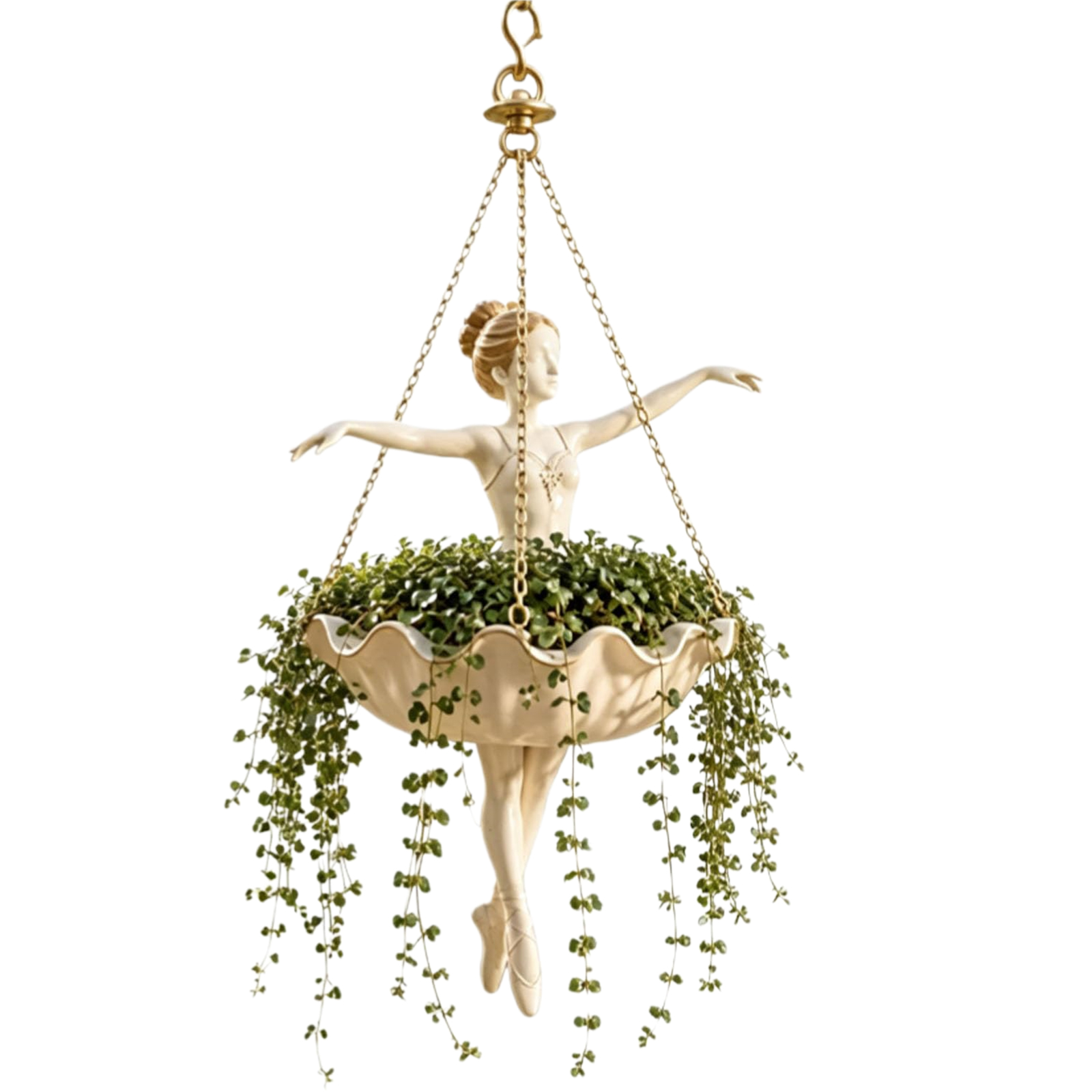 Spider Plant Hanging - Fioriera Sospesa a Forma di Ballerina,