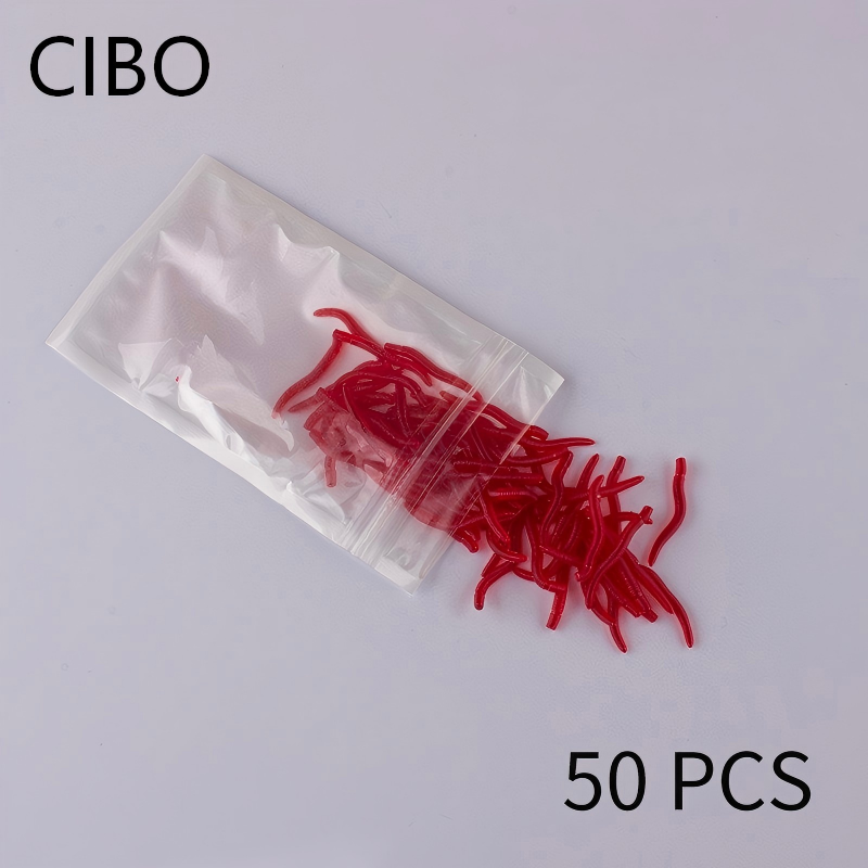 Aglaonema Red - CIBO 50pz - Esche Artificiali Morbide