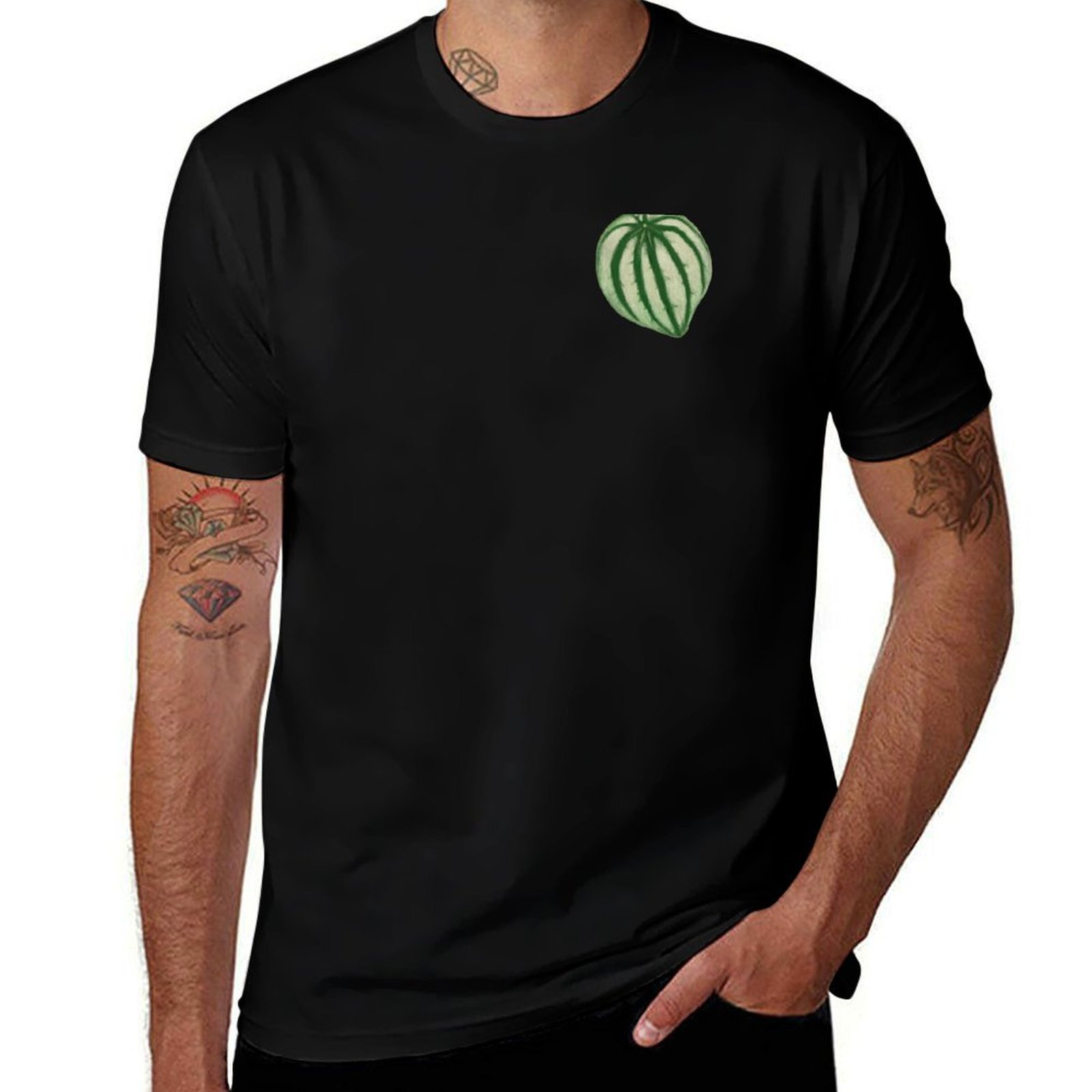 Peperomia Watermelon - T-shirt Watermelon Peperomia, maglietta grafica casual