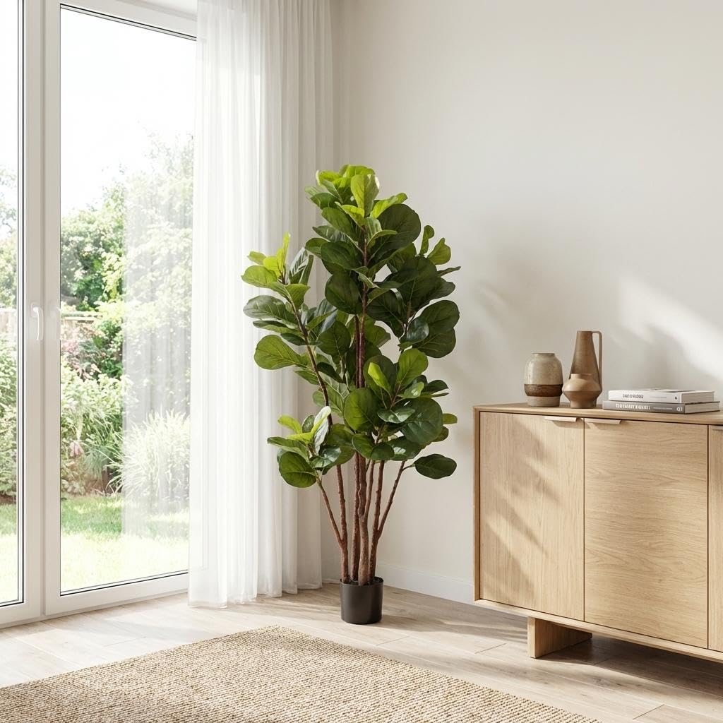 Ficus Lyrata Artificiale, Albe - Ficus Lyrata Tree recensione e prezzo
