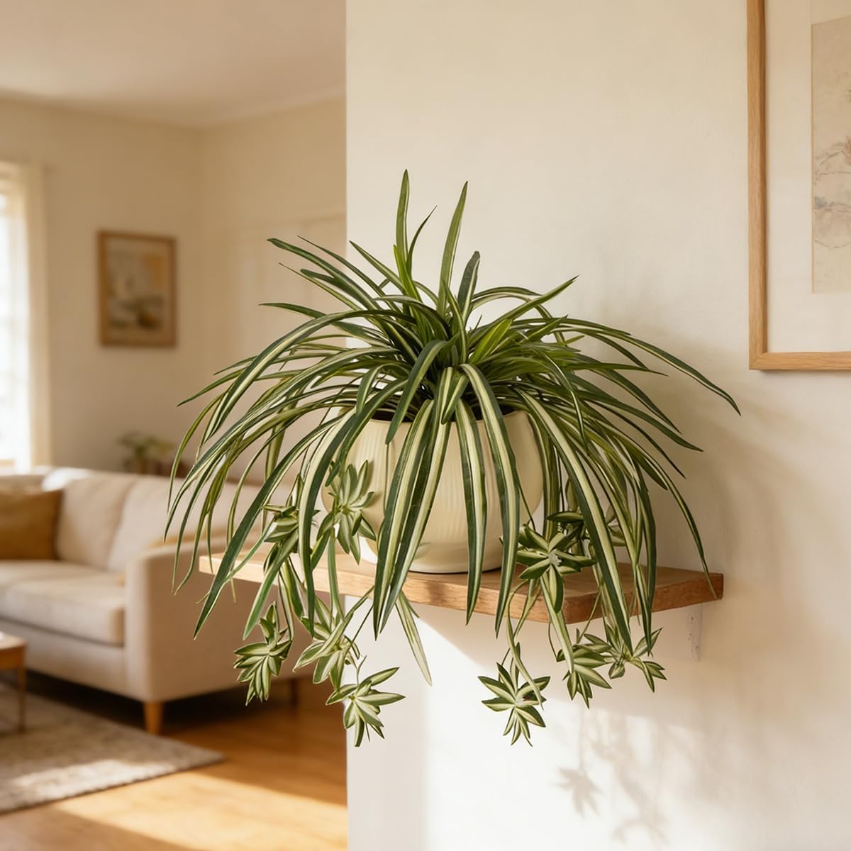 4 Pezzi di Piante Artificiali  - Spider Plant Hanging recensione e prezzo