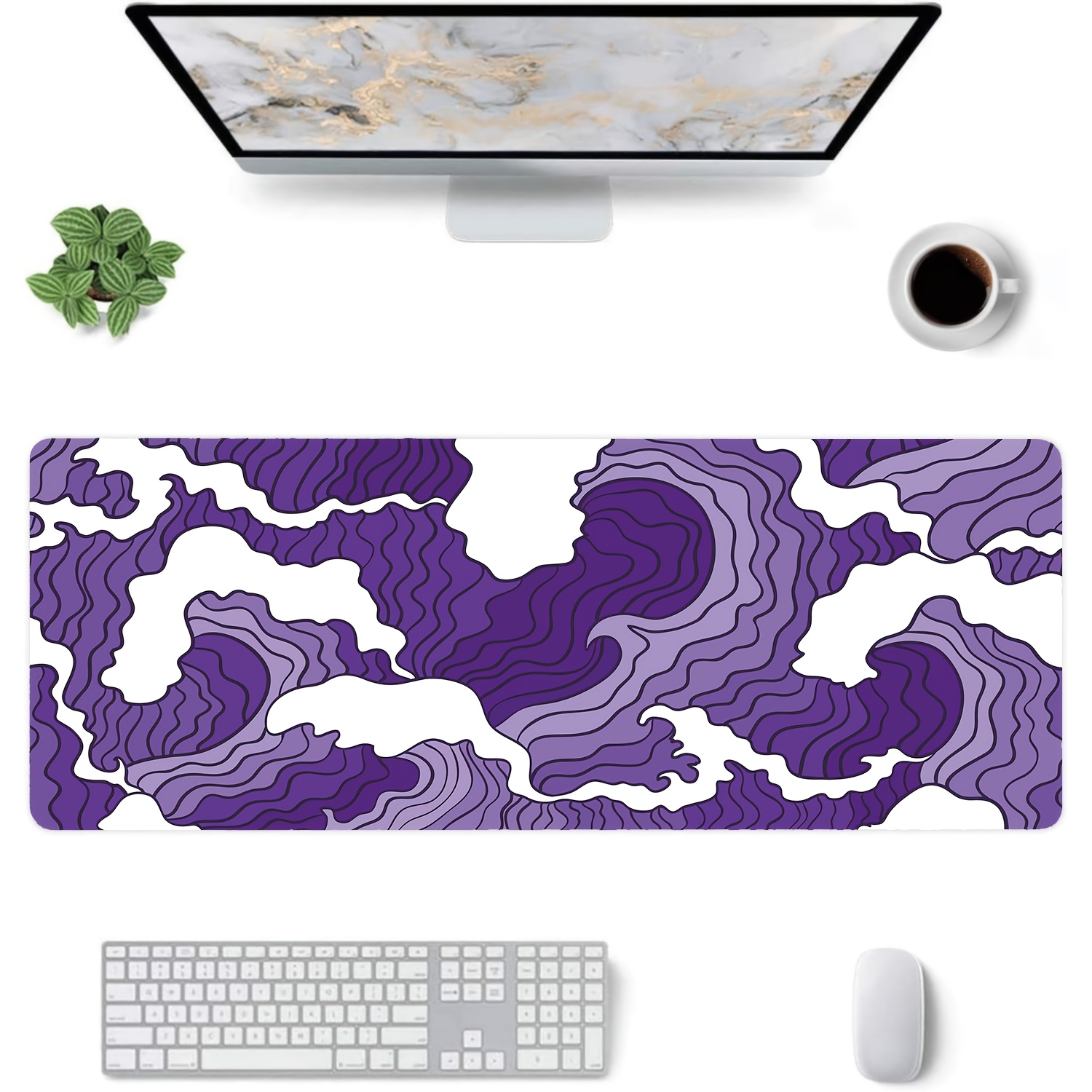 Tappetino da Scrivania con Ond - Tradescantia Purple recensione e prezzo