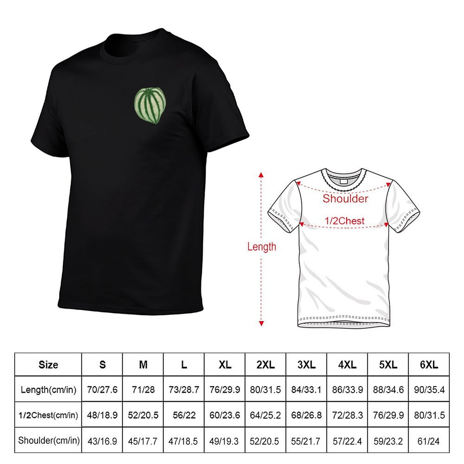 T-shirt Watermelon Peperomia D - Peperomia Watermelon recensione e prezzo