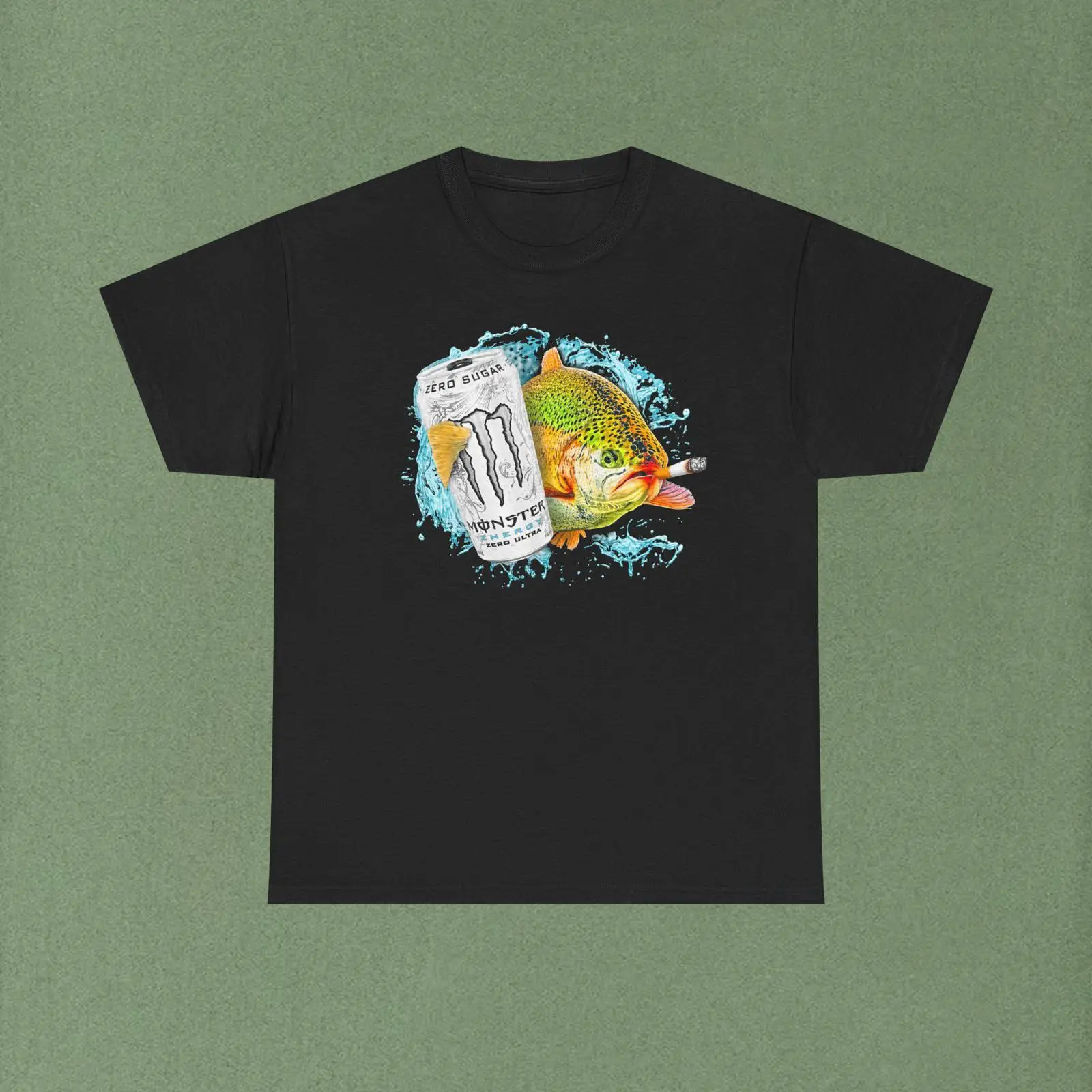 T-shirt White Monster Fish vin - Monstera Adansonii recensione e prezzo