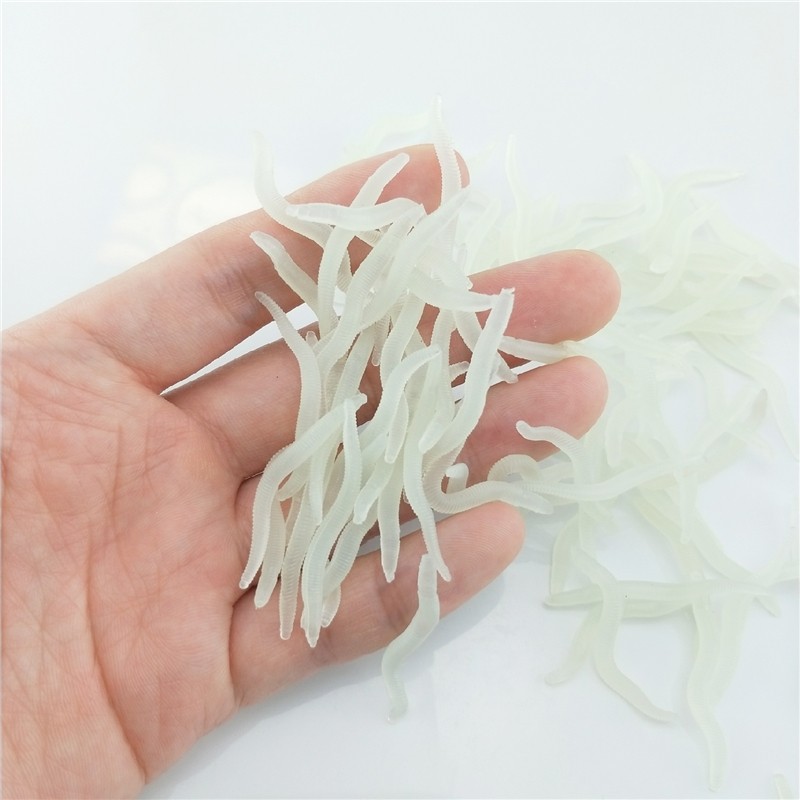 60pcs 4cm pesca Silicone simul - Aglaonema Red recensione e prezzo